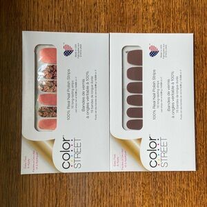 Color Street Wing It On and Upper East Side Nail Polish Strips